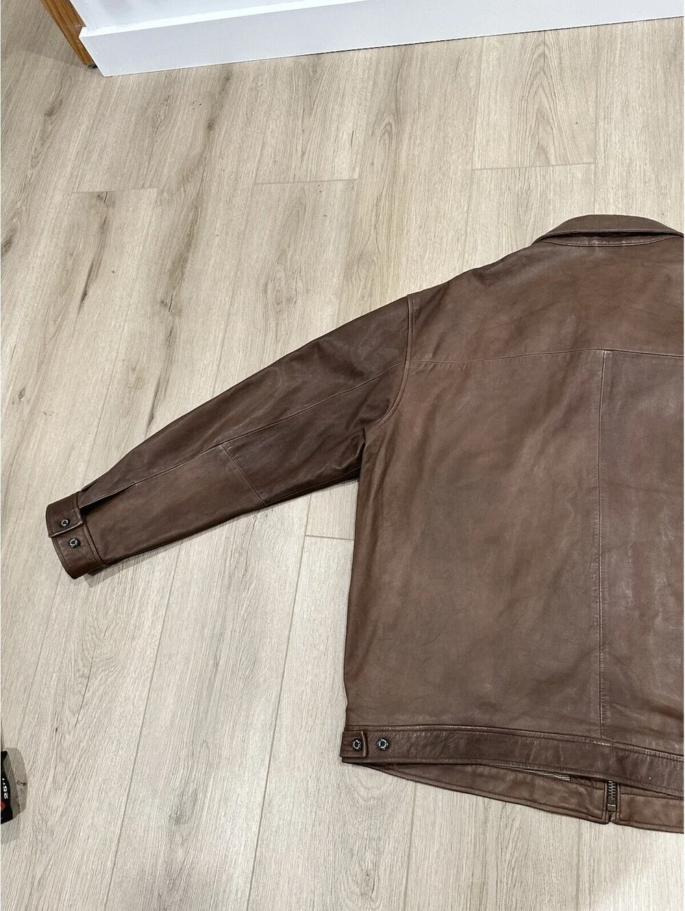 Polo Ralph Lauren 2XL Brown Glove Soft Leather Jacket